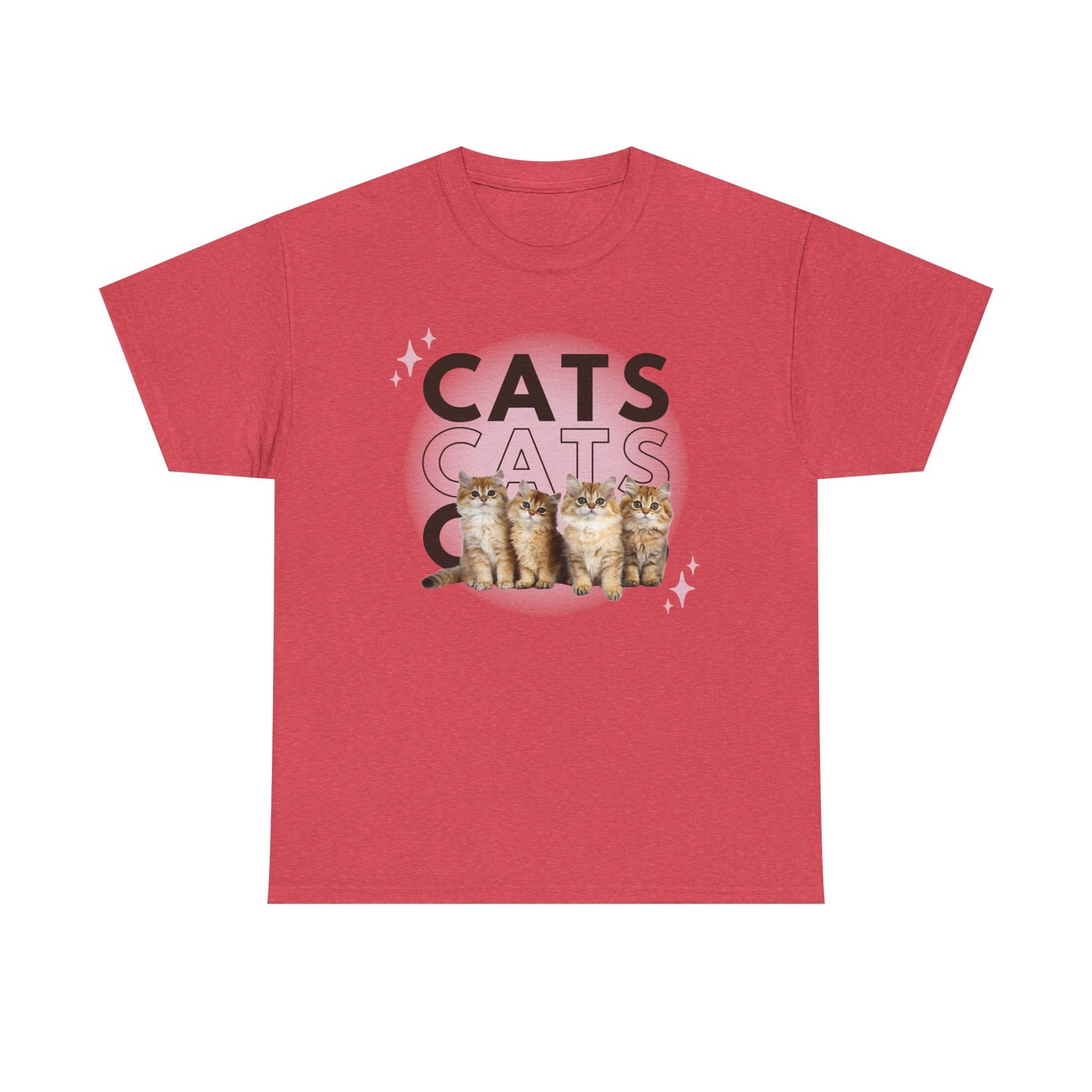 Cat Lover Unisex Tee, Kitten Graphic Shirt, Animal Print Tshirt, Pet Owner Gift, Feline Fan Top, Cute Kitty Apparel