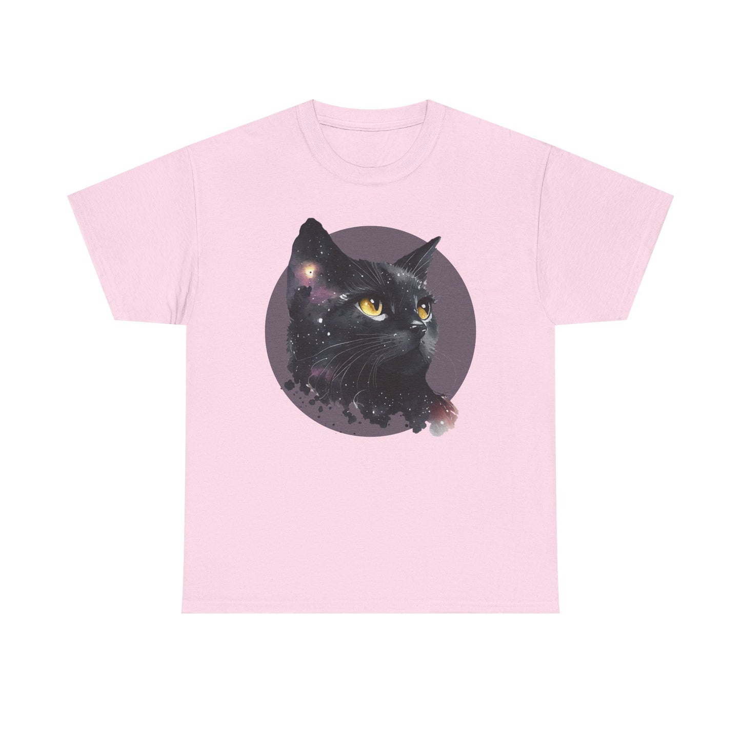 Cat Lover Unisex Heavy Cotton Tee - Cute Feline Animal Graphic T-Shirt, Cat Mom Gift, Cat Dad Shirt, Kitty Lover Tee, Pet Owner Top