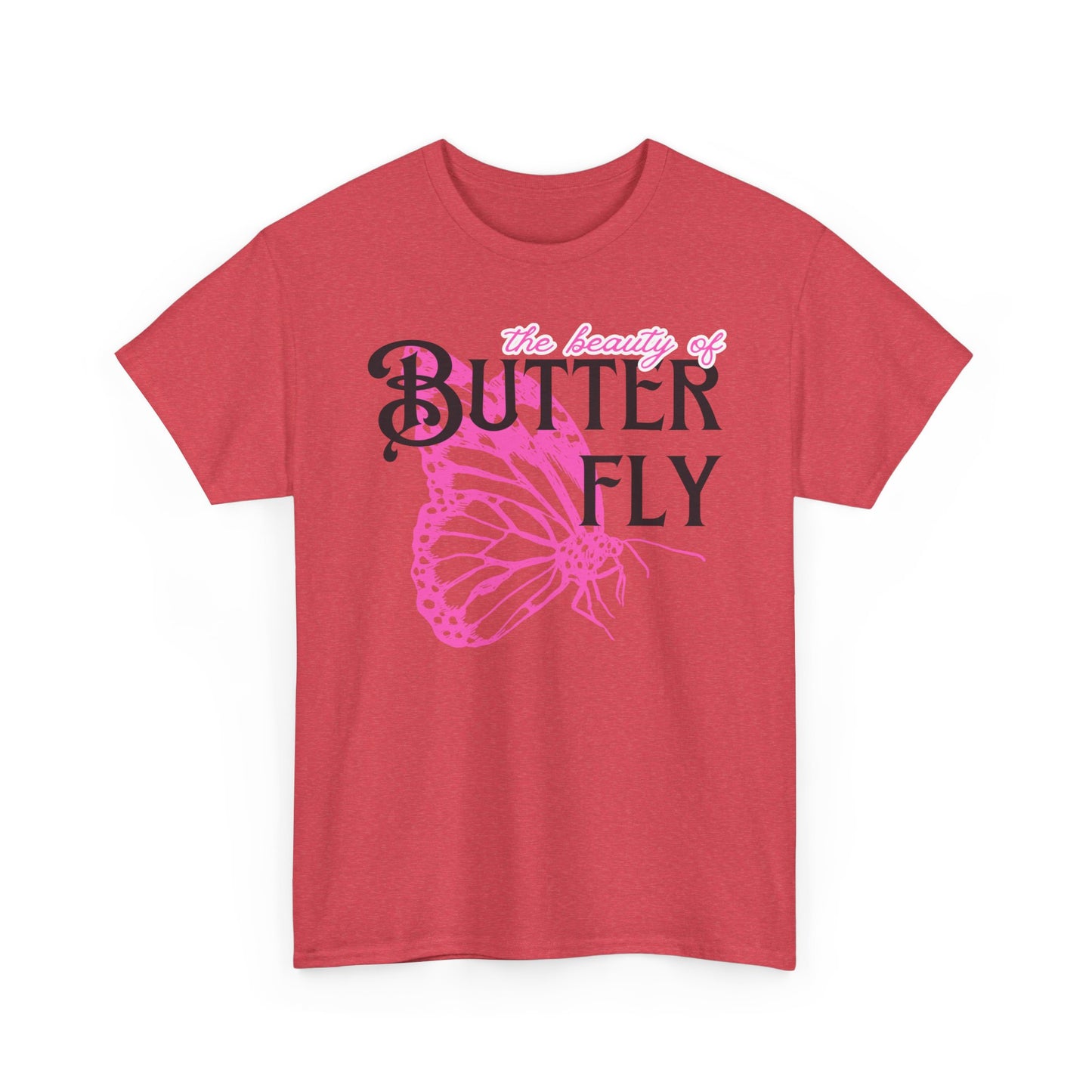 Butterfly Unisex Tee, Nature Lover Shirt, Beautiful Butterfly Design, Butterfly Graphic Tee, Gift for Gardeners, Spring Fashion Shirt