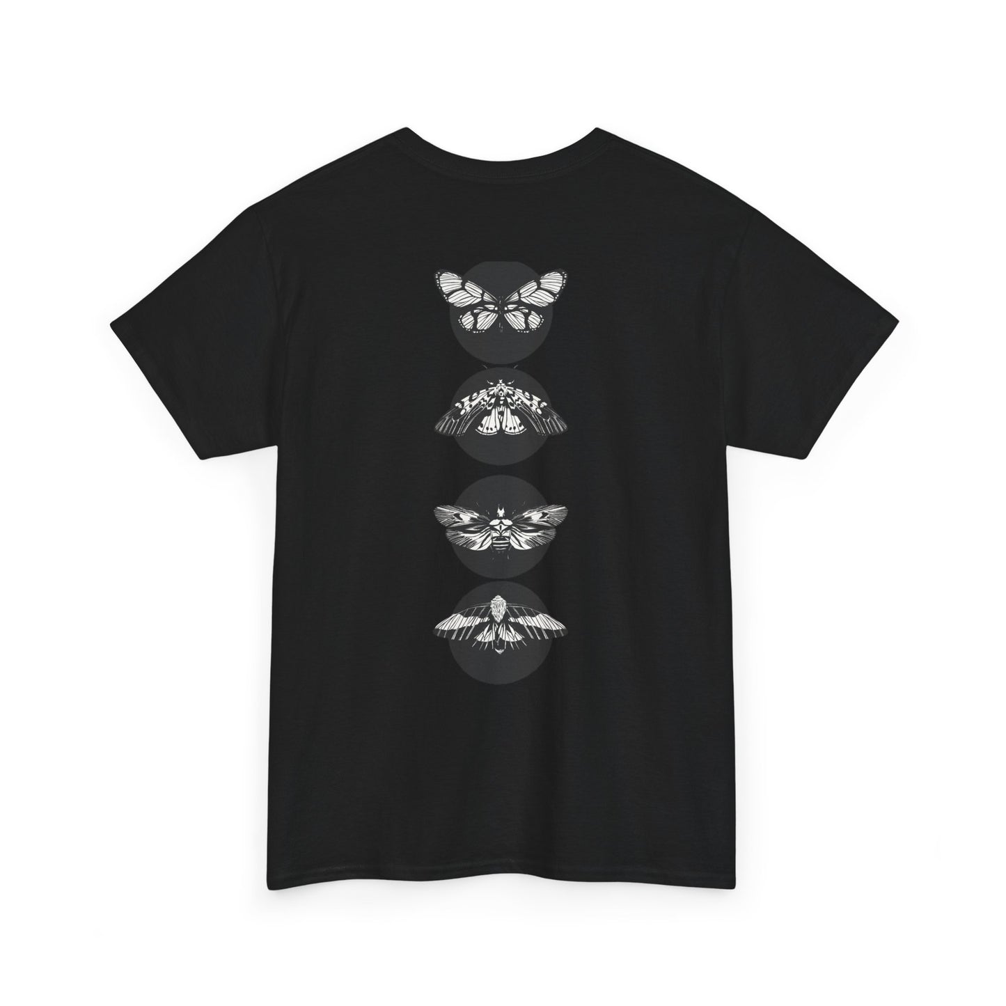 Butterfly Unisex Heavy Cotton Tee Womens Mens Tshirt