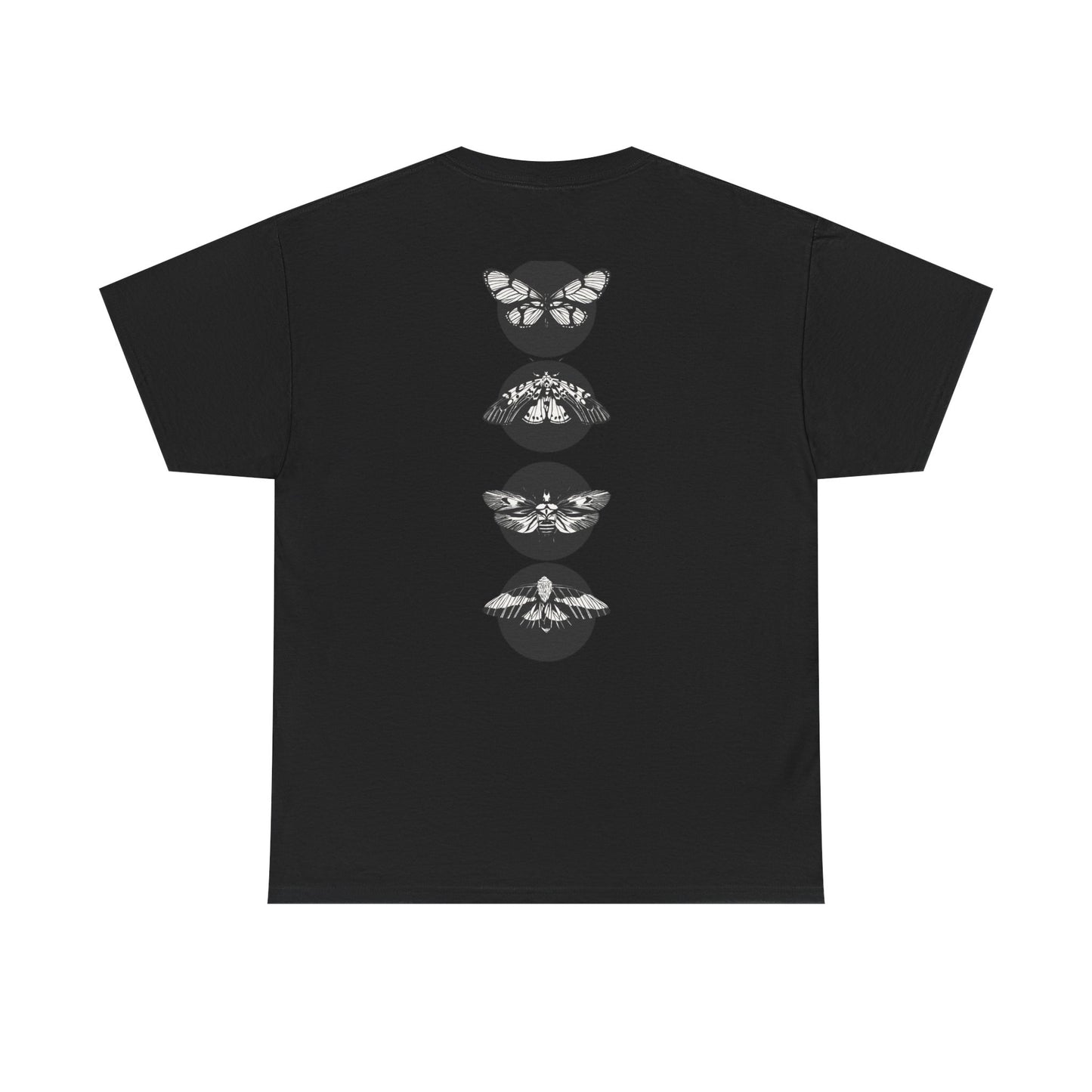 Butterfly Unisex Heavy Cotton Tee Womens Mens Tshirt