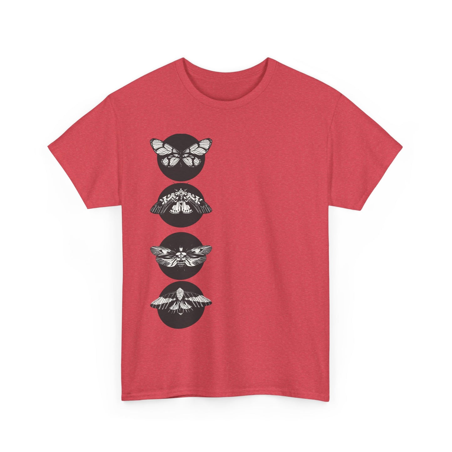 Butterfly Unisex Heavy Cotton Tee Womens Mens Tshirt