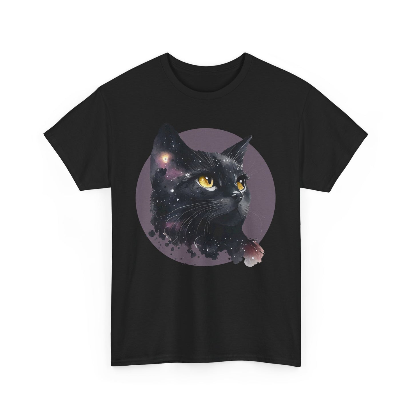 Cat Lover Unisex Heavy Cotton Tee - Cute Feline Animal Graphic T-Shirt, Cat Mom Gift, Cat Dad Shirt, Kitty Lover Tee, Pet Owner Top