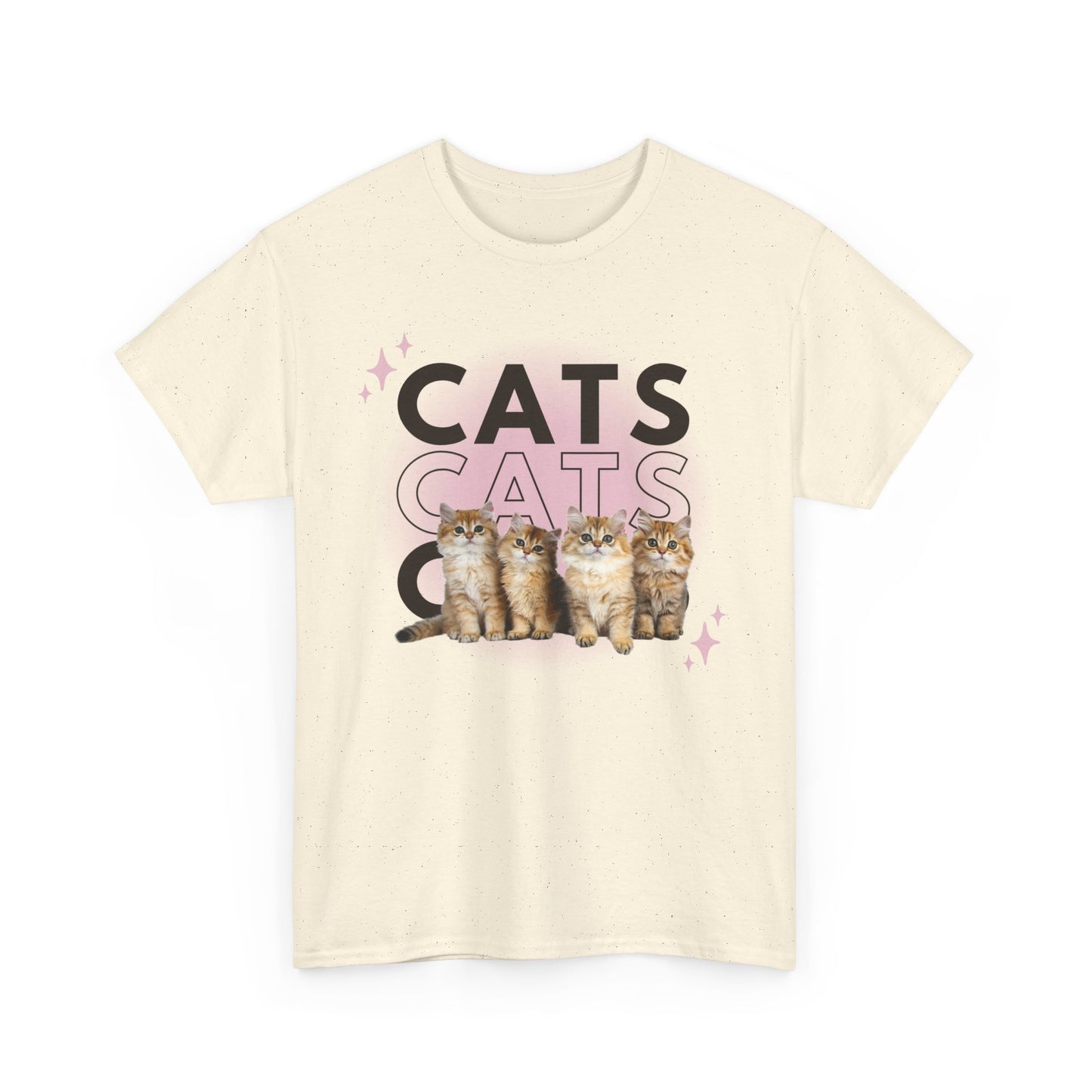 Cat Lover Unisex Tee, Kitten Graphic Shirt, Animal Print Tshirt, Pet Owner Gift, Feline Fan Top, Cute Kitty Apparel