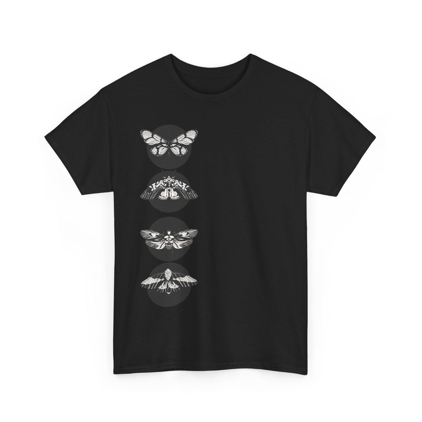 Butterfly Unisex Heavy Cotton Tee Womens Mens Tshirt