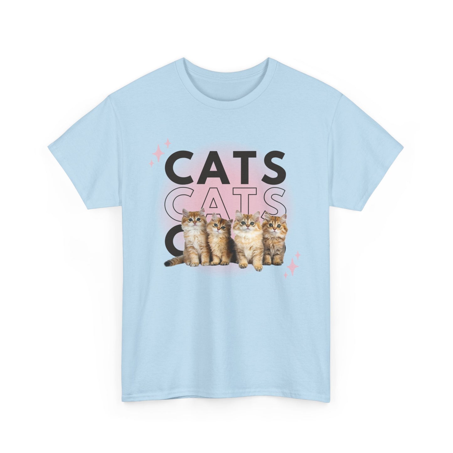 Cat Lover Unisex Tee, Kitten Graphic Shirt, Animal Print Tshirt, Pet Owner Gift, Feline Fan Top, Cute Kitty Apparel