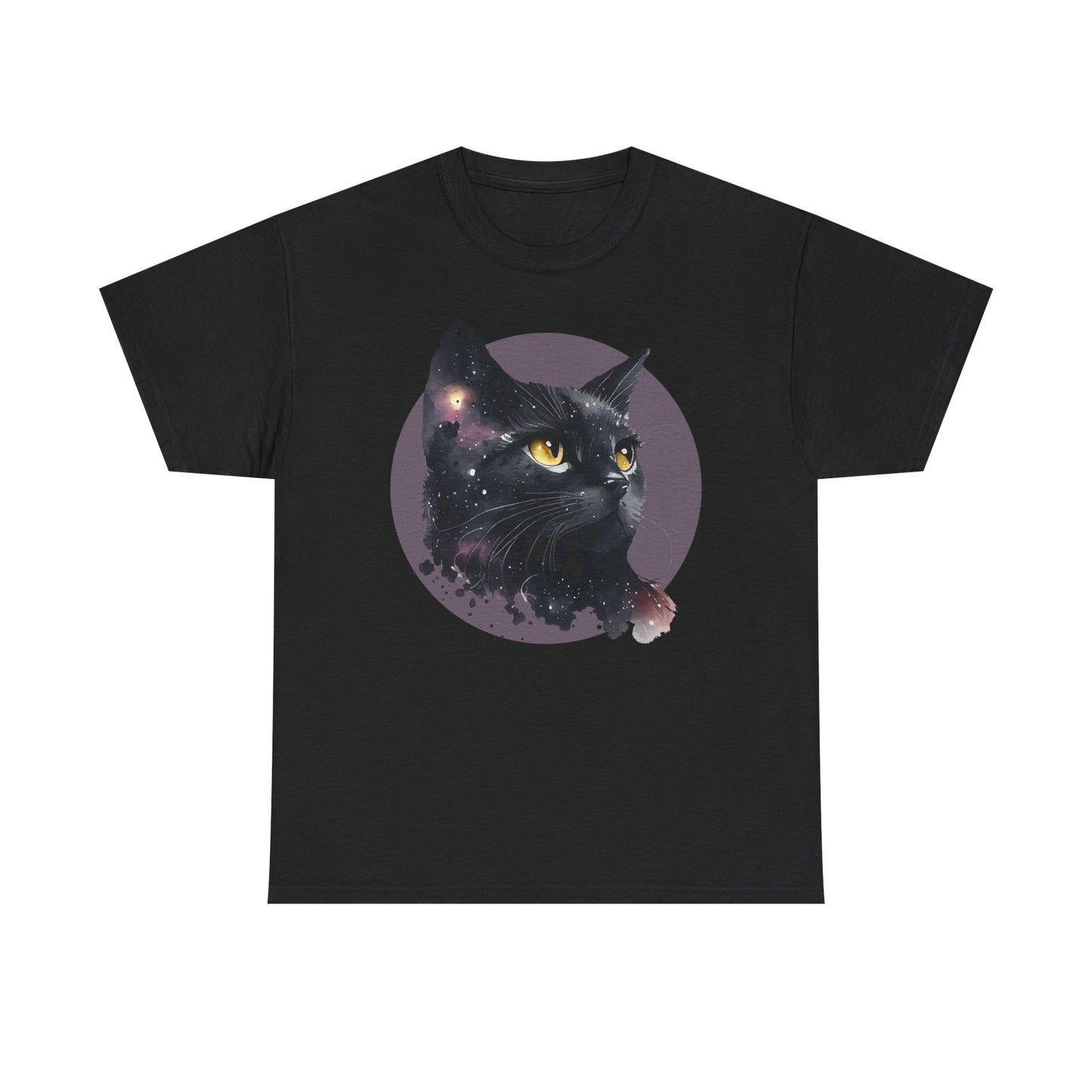 Cat Lover Unisex Heavy Cotton Tee - Cute Feline Animal Graphic T-Shirt, Cat Mom Gift, Cat Dad Shirt, Kitty Lover Tee, Pet Owner Top