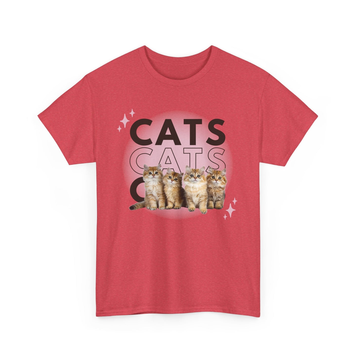 Cat Lover Unisex Tee, Kitten Graphic Shirt, Animal Print Tshirt, Pet Owner Gift, Feline Fan Top, Cute Kitty Apparel