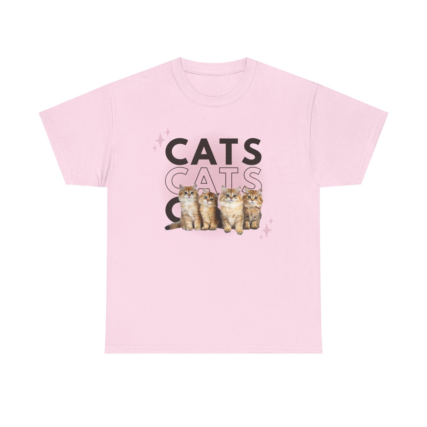 Cat Lover Unisex Tee, Kitten Graphic Shirt, Animal Print Tshirt, Pet Owner Gift, Feline Fan Top, Cute Kitty Apparel