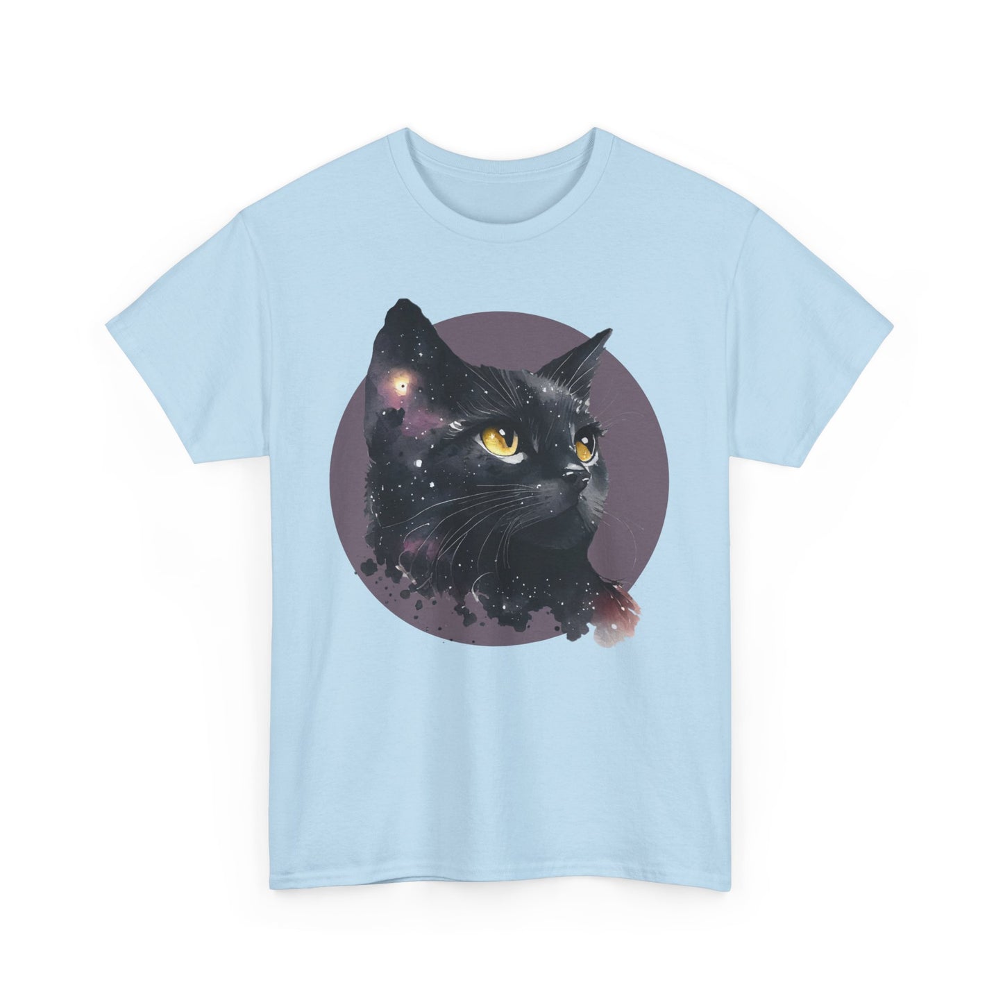 Cat Lover Unisex Heavy Cotton Tee - Cute Feline Animal Graphic T-Shirt, Cat Mom Gift, Cat Dad Shirt, Kitty Lover Tee, Pet Owner Top