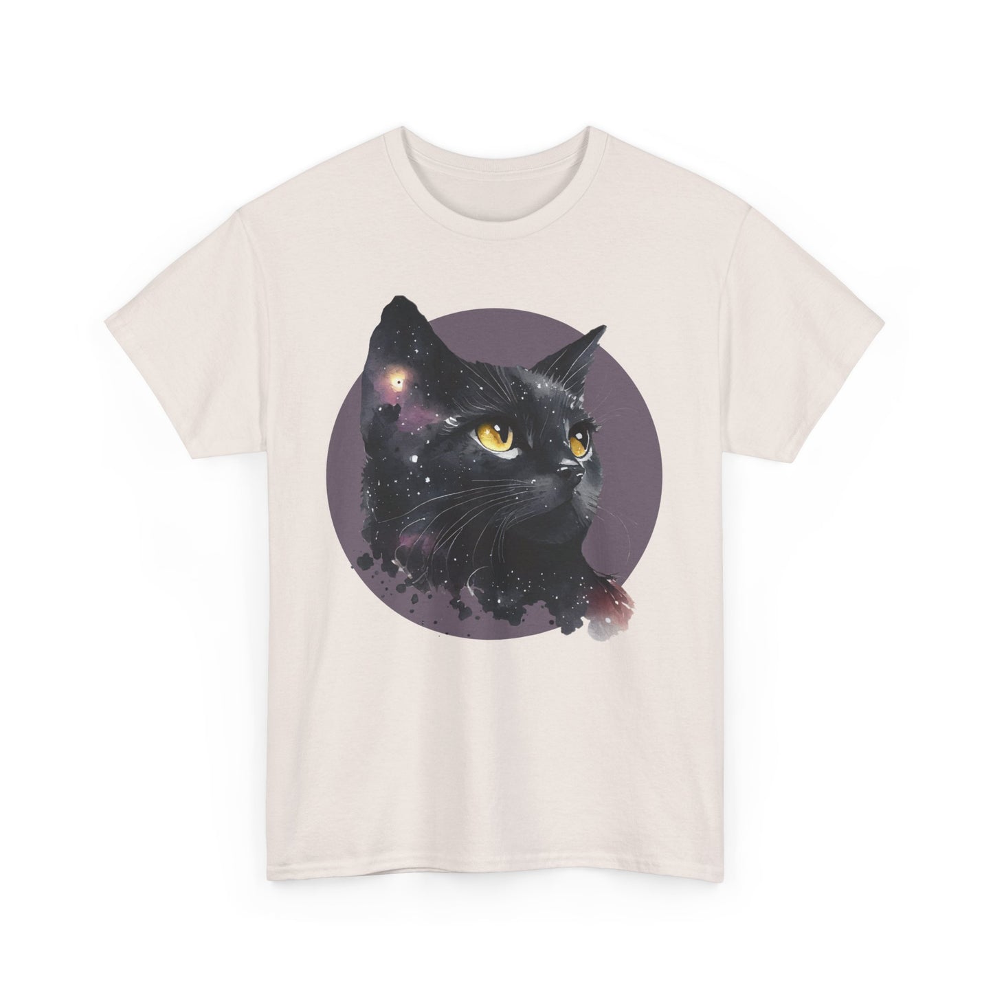 Cat Lover Unisex Heavy Cotton Tee - Cute Feline Animal Graphic T-Shirt, Cat Mom Gift, Cat Dad Shirt, Kitty Lover Tee, Pet Owner Top