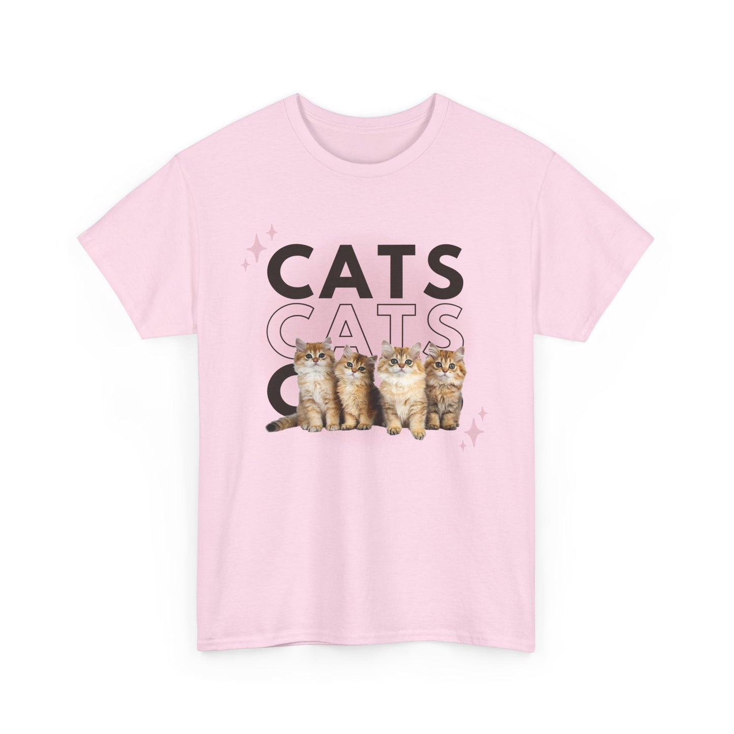 Cat Lover Unisex Tee, Kitten Graphic Shirt, Animal Print Tshirt, Pet Owner Gift, Feline Fan Top, Cute Kitty Apparel