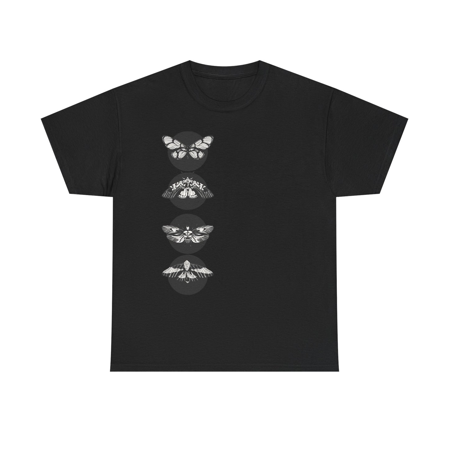 Butterfly Unisex Heavy Cotton Tee Womens Mens Tshirt