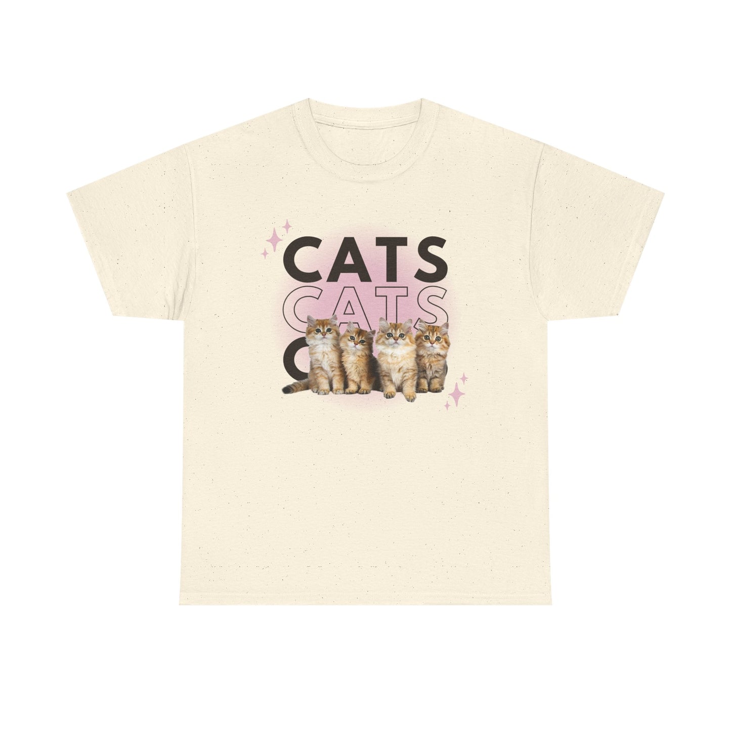 Cat Lover Unisex Tee, Kitten Graphic Shirt, Animal Print Tshirt, Pet Owner Gift, Feline Fan Top, Cute Kitty Apparel