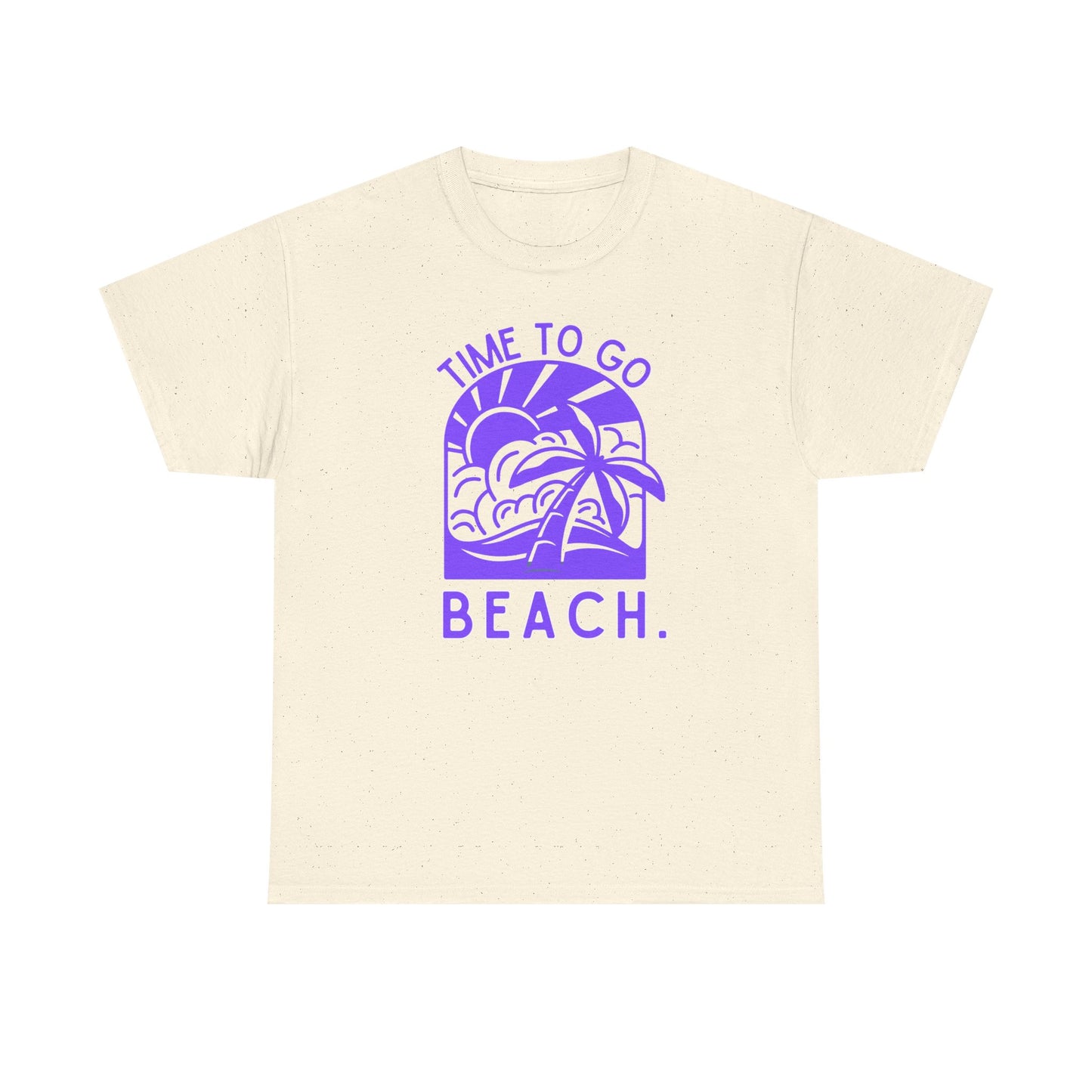 Beach Vibes Tee, Summer Sun and Palm Tree Shirt, Tropical Vacation Top, Unisex Graphic Tee, Time To Go Beach Tee, Beach Lover Gift