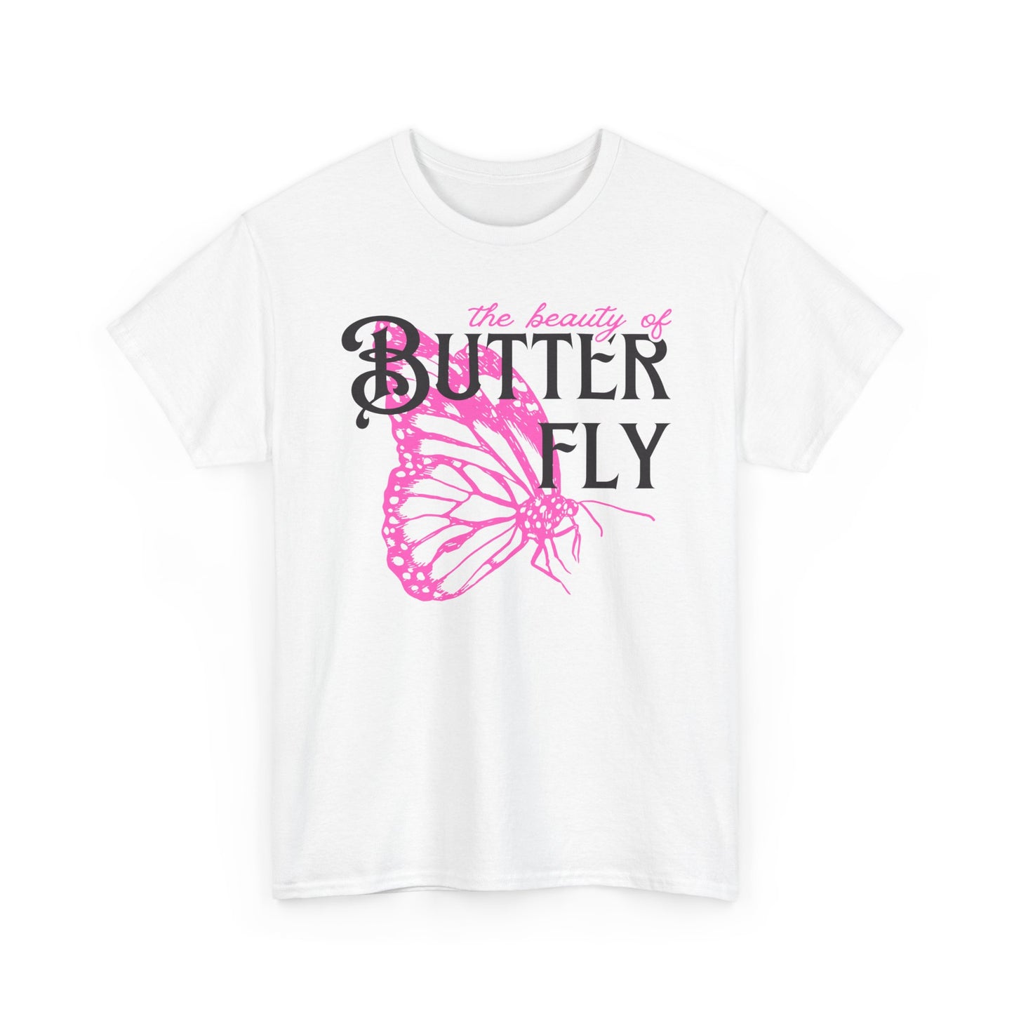 Butterfly Unisex Tee, Nature Lover Shirt, Beautiful Butterfly Design, Butterfly Graphic Tee, Gift for Gardeners, Spring Fashion Shirt