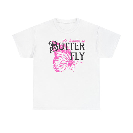 Butterfly Unisex Tee, Nature Lover Shirt, Beautiful Butterfly Design, Butterfly Graphic Tee, Gift for Gardeners, Spring Fashion Shirt